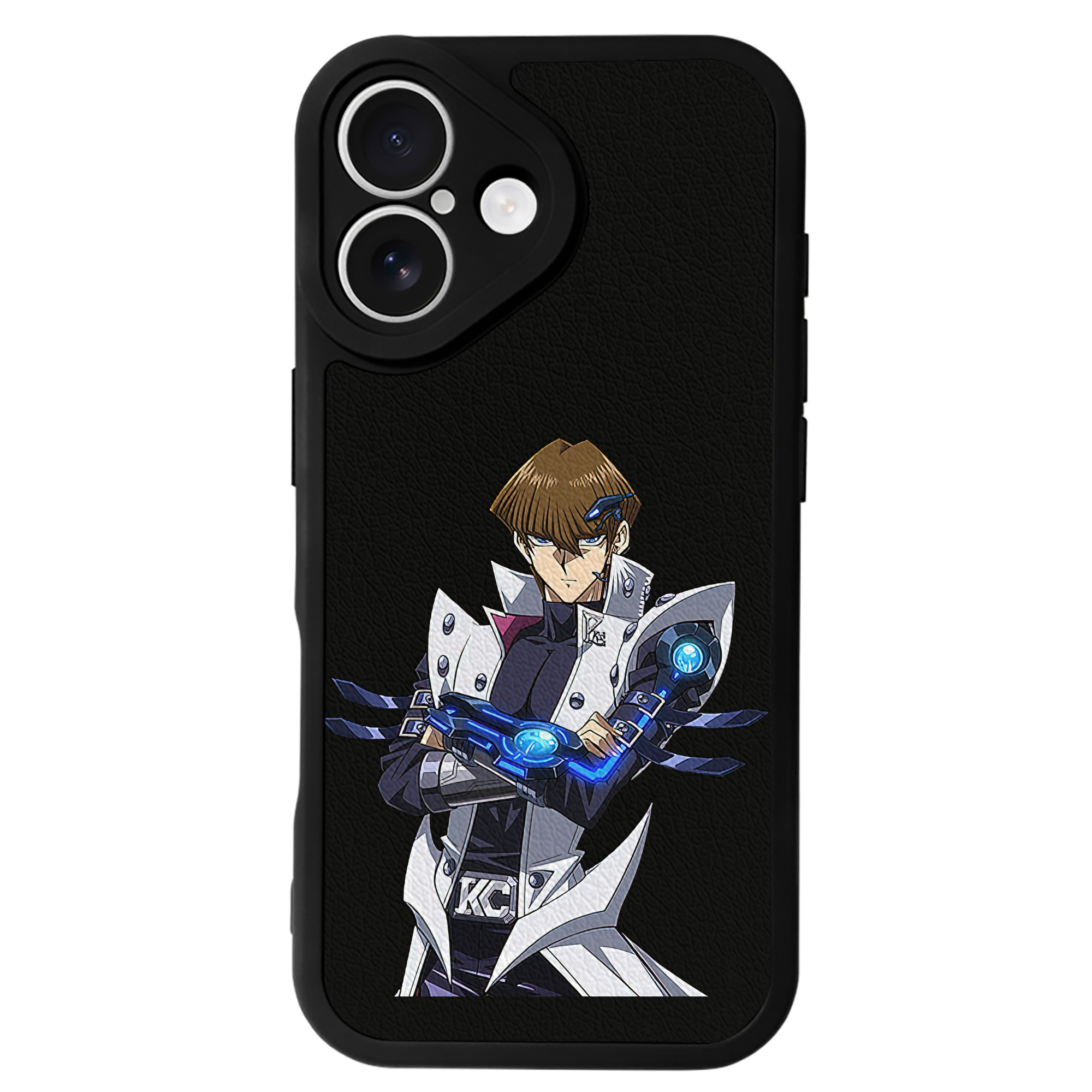 遊☆戯☆王 Yu-Gi-Oh! 【iPhone 16シリーズ対応】シリコンスマホケース（レザー調） 材質：シリコン
